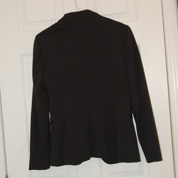 Audrey & Celine Black Women's 1 Button Blazer Size Small - Picture 5 of 11